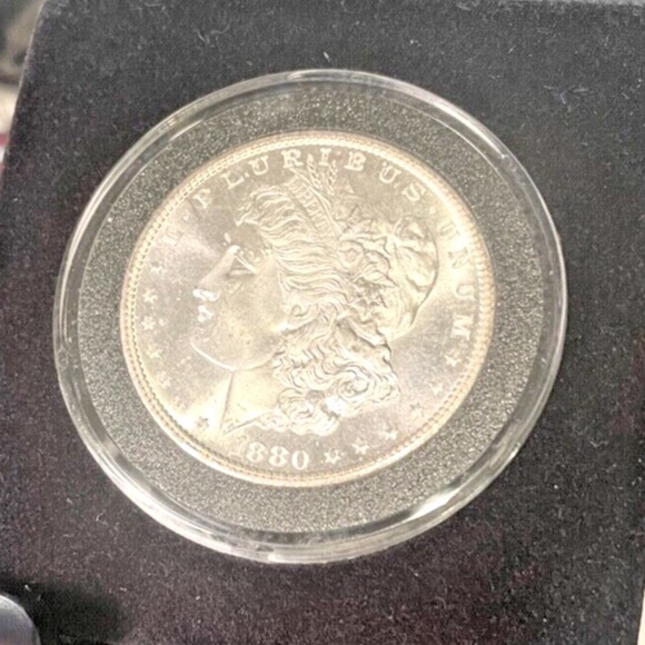 1880-S $1 Morgan Silver Dollar MC-Proof Like-BU-Just A Beautiful Coin